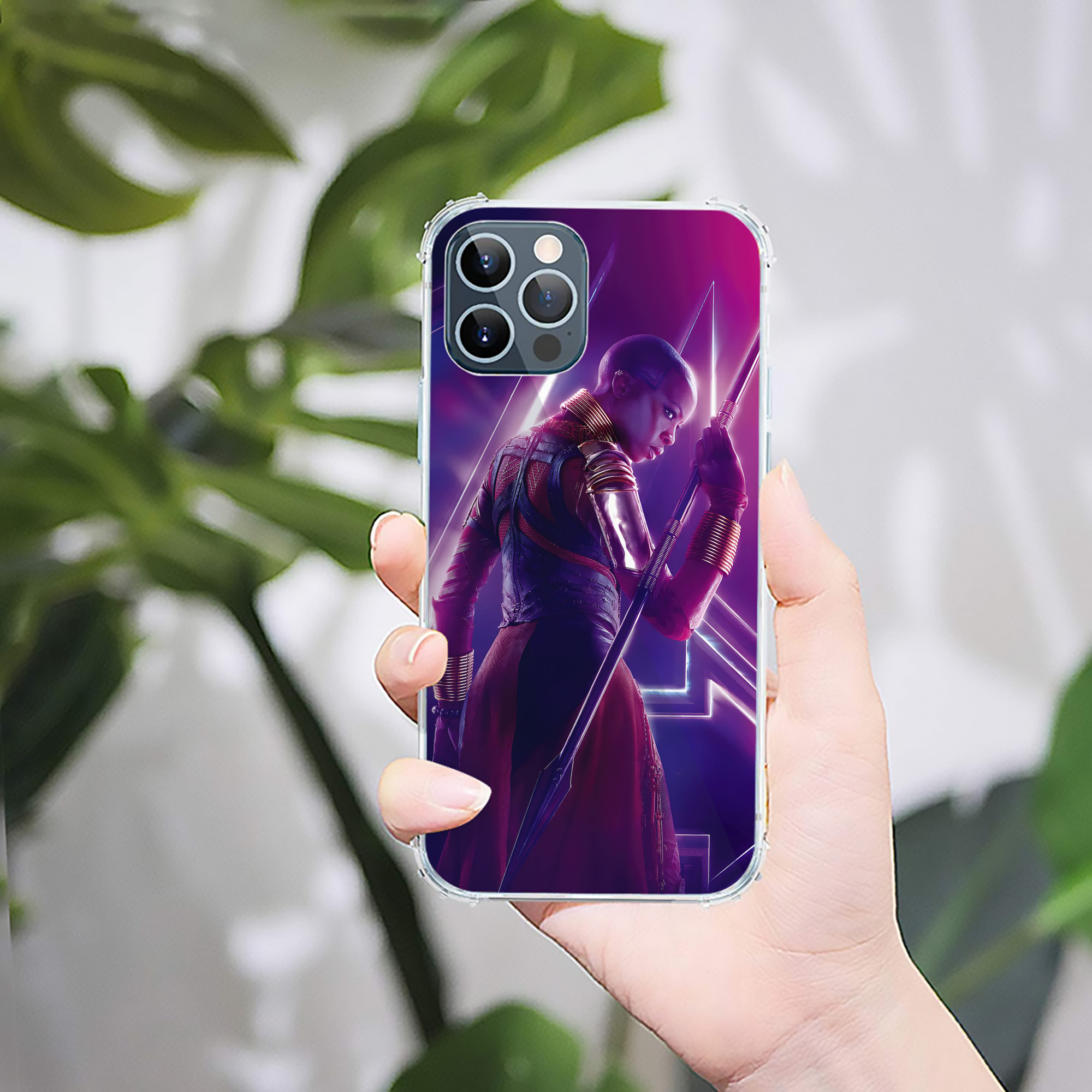 （画像用） アベンジャーズ The Avengers 【iPhone 12シリーズ対応】透明スマホケース（クリアソフトケース）